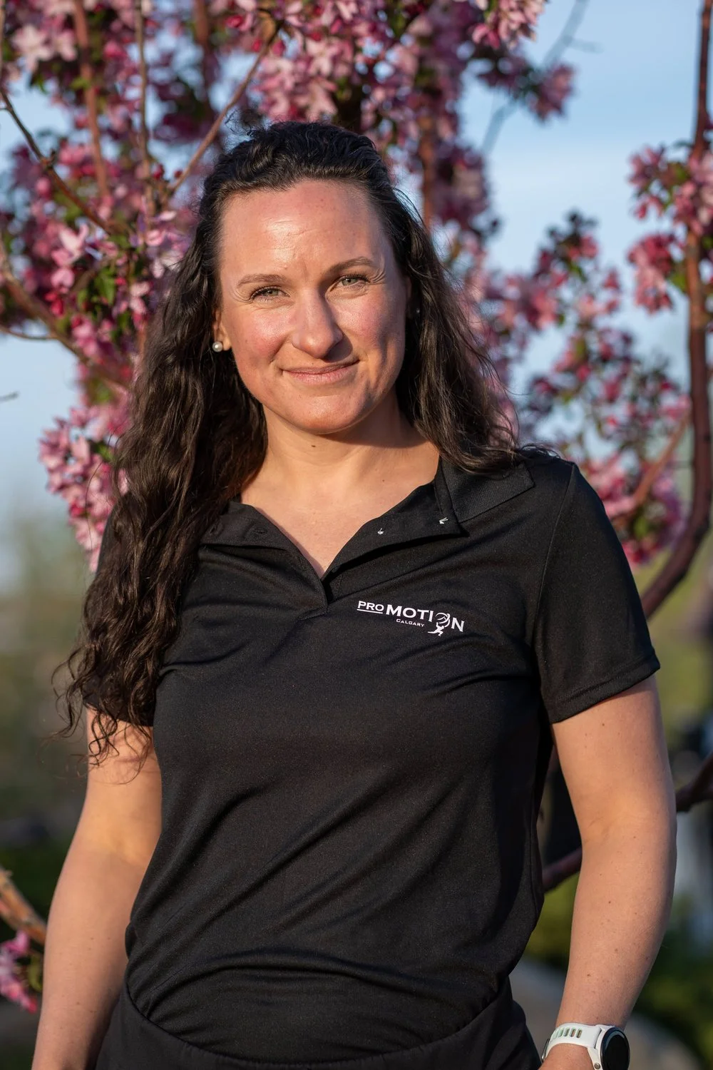 Lauren Dickey, massage therapist at Pro Motion Calgary